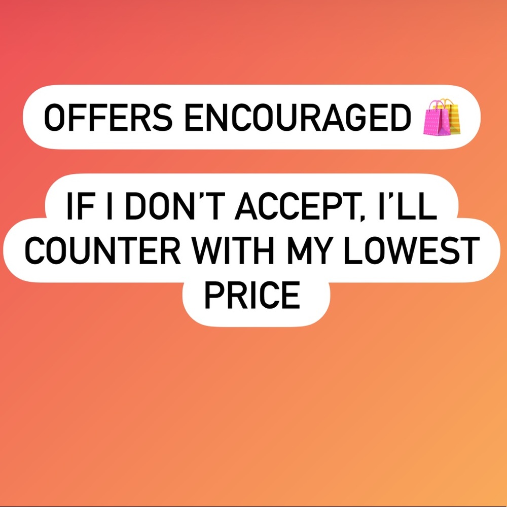 OFFERS WELCOME 🌝